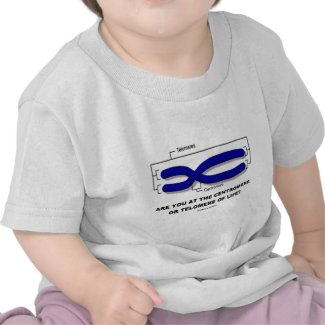 Are You At The Centromere Or Telomere Of Life? shirt