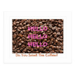 Are You Awake-Coffee Postcard - Customized