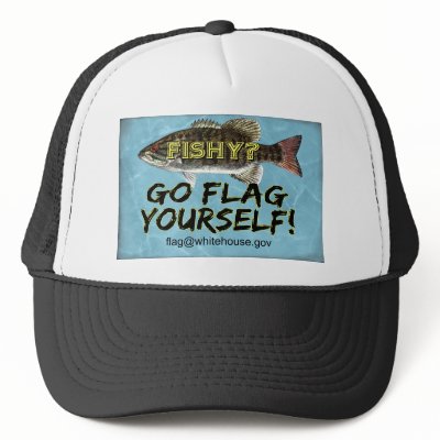 Are YOU Fishy Hat by angrymobgear