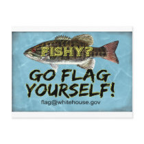 Are YOU Fishy Postcard