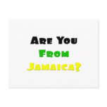 Are You From Jamaica...Jamaican Me Crazy Postcards