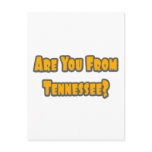Are You From Tennessee...Only Ten I See Post Cards
