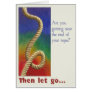 Are you getting near the end of your rope? greeting card