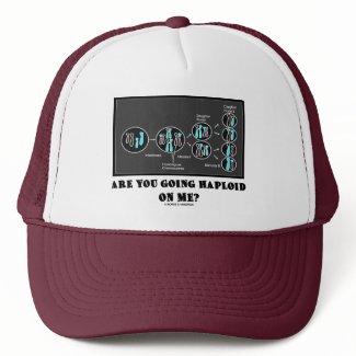 Are You Going Haploid On Me? (Meiosis Humor) hat