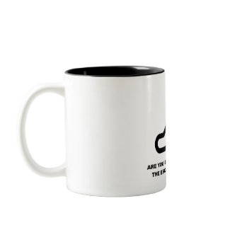 Are You Going Up Or Down The Escalator Of Life? mug
