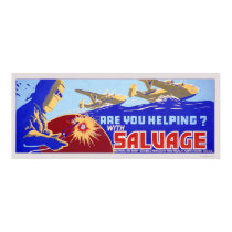 Are you helping?  Salvage - WPA posters