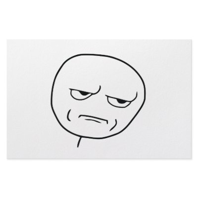 Are You Kidding Me Rage Face Meme Stationery Paper by MemeRegime
