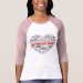 Ladies 3/4 Sleeve Raglan (Fitted)