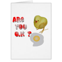 Are you o.k ? card