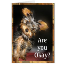 Are you Okay? Customizable Cards