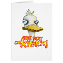 Are You on Kwack! Card