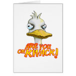 Are You on Kwack! Card