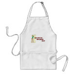 Are you on the good list? aprons
