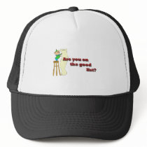 Are you on the good list? hats by BurchellDesign Are you on the good list? hats