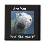 Are_you_polar_bear_aware Magnets