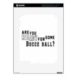 Are you ready for some Bocce ball iPad 3 Skin