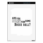 Are you ready for some Bocce ball Skin For The iPad 2