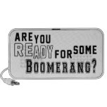 Are you ready for some Boomerang Mp3 Speakers