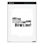 Are you ready for some Bowling iPad 3 Decal