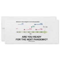 Are You Ready For The Next Pandemic? Rack Card Design
