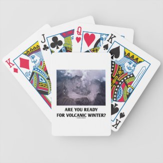 Are You Ready For Volcanic Winter? (Volcanology) Card Decks