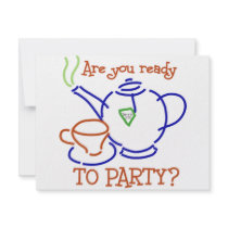 Are You Ready to Party? invitations