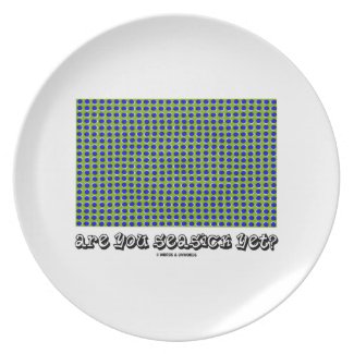 Are You Seasick Yet? (Motion Illusion) Dinner Plates