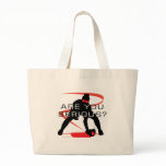Are you serious Red Fielder Softball Tote Bag