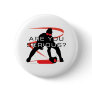 Are you serious Red Fielder Softball Buttons