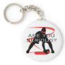 Are you serious Red Fielder Softball Keychains