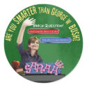 Are You Smarter Than Bush? stickers by gxiong Are You Smarter Than Bush? stickers