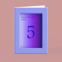 Are you this many today? cards by Perlyyyy Are you this many today? cards