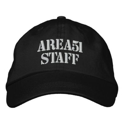 AREA51STAFF BASEBALL CAP by mackmm
