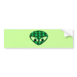 Area 51 Alien Bumper Sticker
