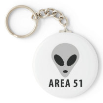 area 51 - alien head keychains
