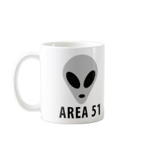 area 51 - alien head mugs