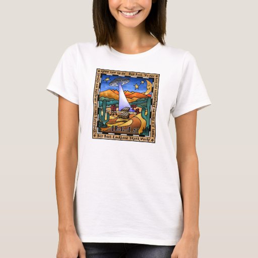 "Area 51" ~Alien UFO ~ Ben Rich quote T-Shirt | Zazzle