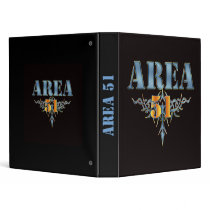 AREA 51 VINYL BINDERS