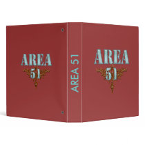 AREA 51 VINYL BINDER