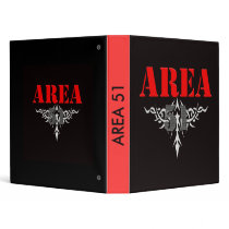 AREA 51 VINYL BINDER