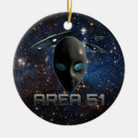 Area 51 christmas tree ornaments