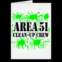 Area 51 Clean-Up Crew cards