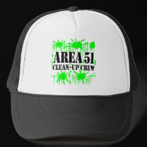 Area 51 Clean-Up Crew hats