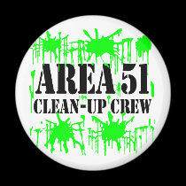 Area 51 Clean-Up Crew magnets