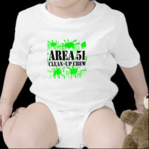 Area 51 Clean-Up Crew t-shirts