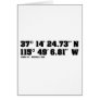 AREA 51 - coordinates Cards