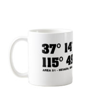 AREA 51 - coordinates mugs by hardcore07 AREA 51 - coordinates mugs