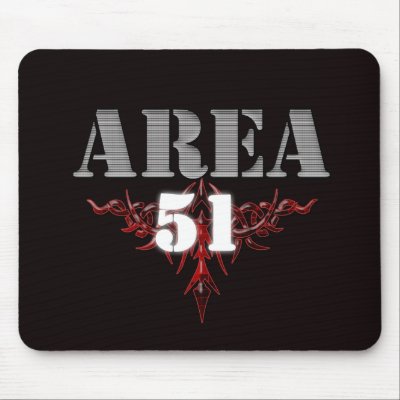 AREA 51 MOUSE PAD by REDINARD