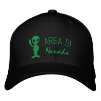 Area 51 Nevada Embroidered Hat