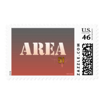 AREA 51 postage